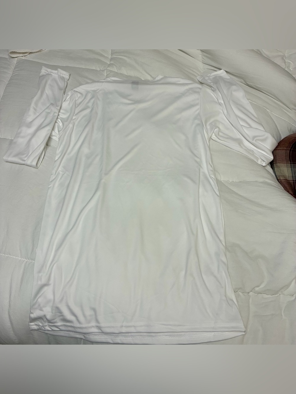 New Allpro White Underscrub Top